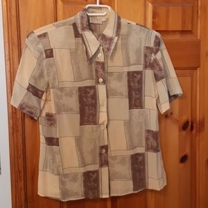 Vintage short sleeve button down